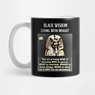 Black Wisdom Mug